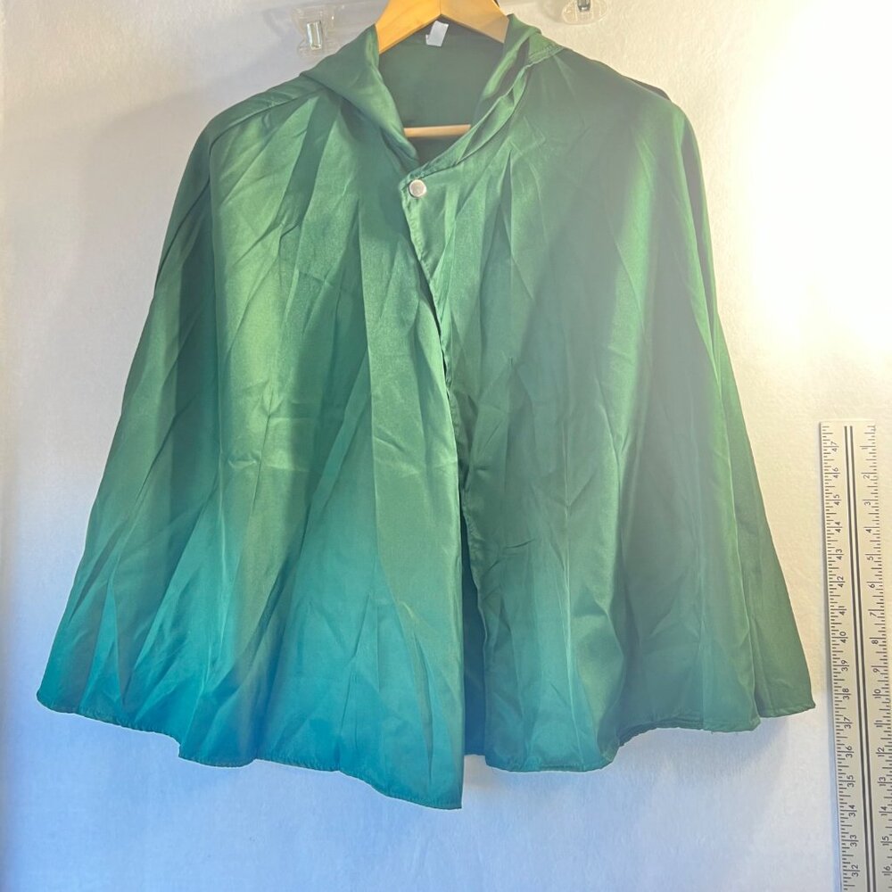 Anime Attack On Titan Green Hooded cape hooded Cloak Set - Picture 4 of 13